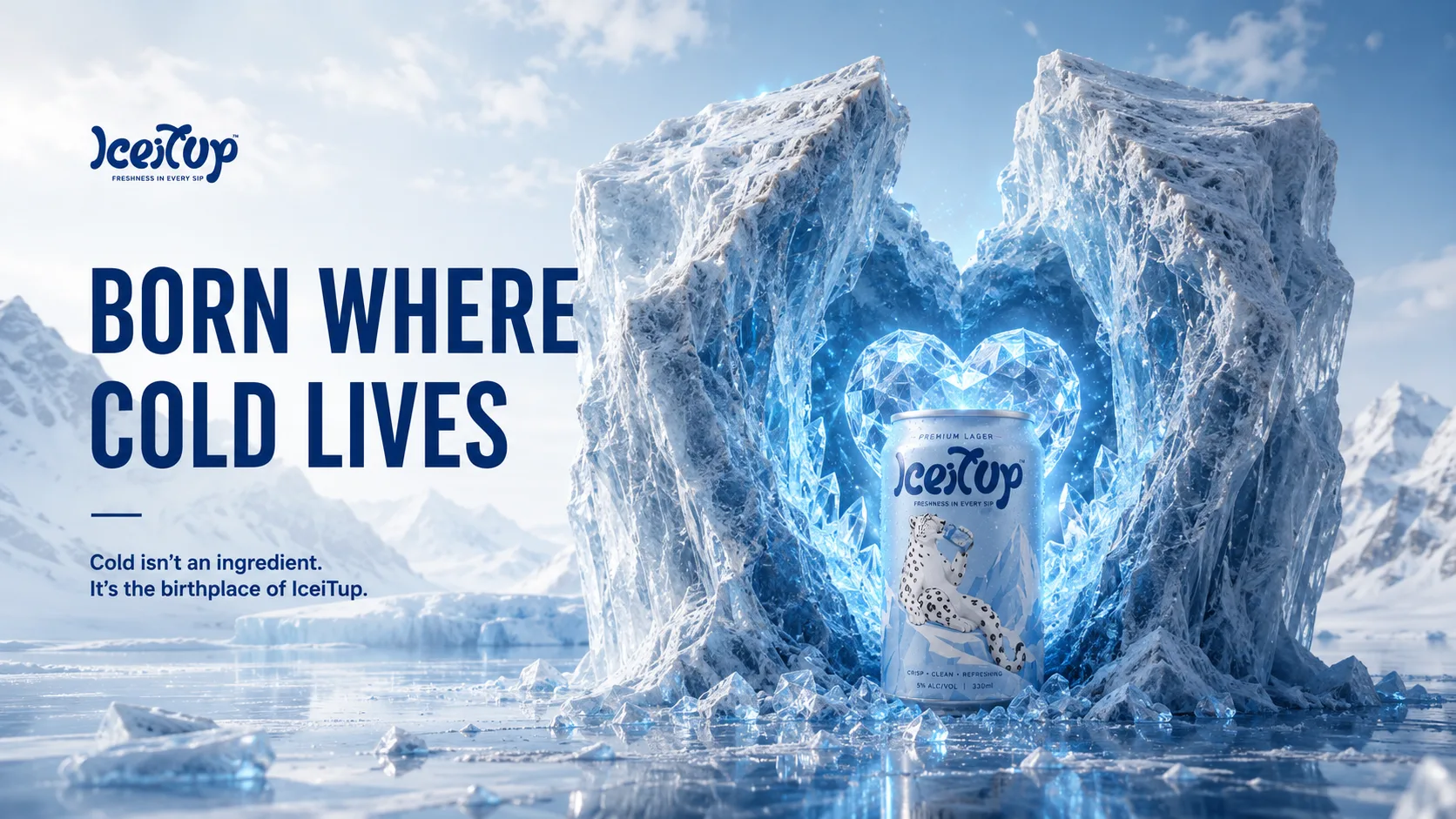 Iceitup — Packaging Design packaging & visual design mockup 4 by Raghav Chopra